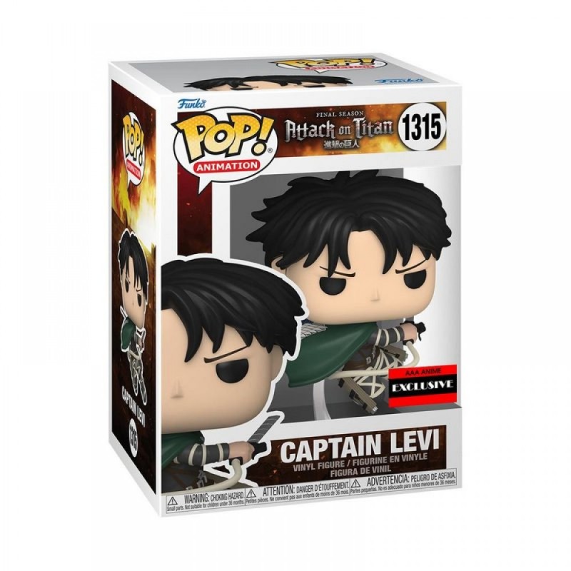 Фигурка Funko Pop Attack on Titan - Captain Levi / Фанко Поп Атака на титанов - Леви #1315