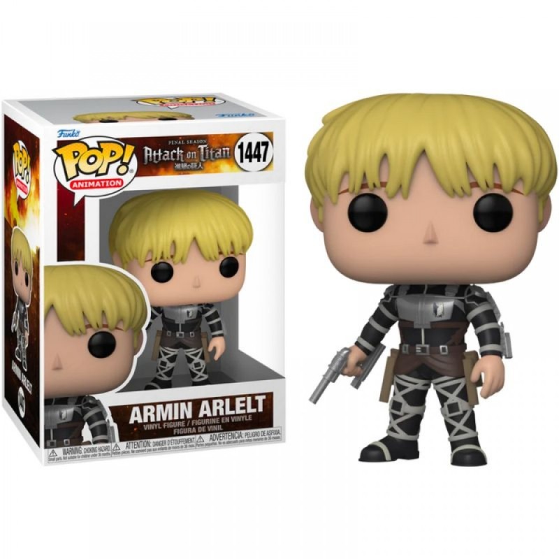 Фігурка Funko Pop Attack on Titan - Armin Arlelt / Фанко Поп Атака на титанів - Армін Арлерт #1447