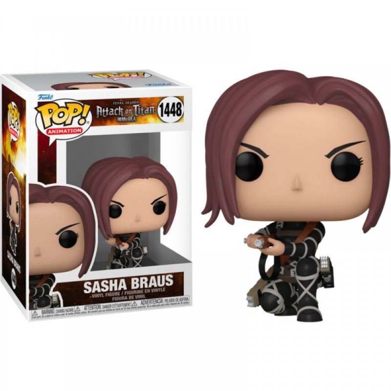 Фігурка Funko Pop Attack on Titan - Sasha Braus / Фанко Поп Атака на титанів - Саша Браус #1448