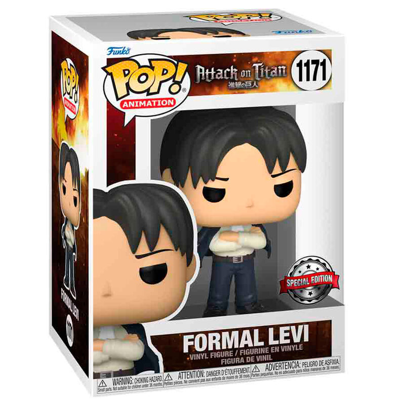 Фігурка Funko Pop Attack on Titan - Formal Levi / Фанко Поп Атака на титанів - Леві #1171