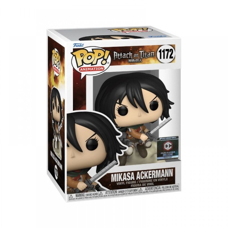 Фигурка Funko Pop Attack on Titan - Mikasa Ackermann / Фанко Поп Атака на титанов - Микаса Аккерман #1172