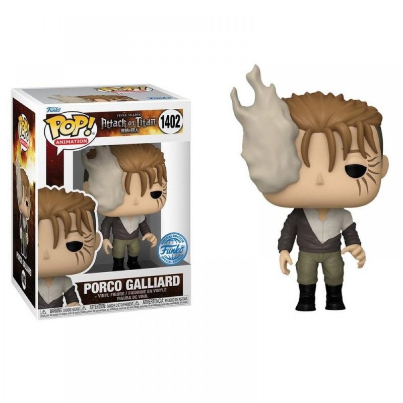 Фигурка Funko Pop Attack on Titan - Porco Galliard / Фанко Поп Атака на титанов - Порко Галлиард #1402