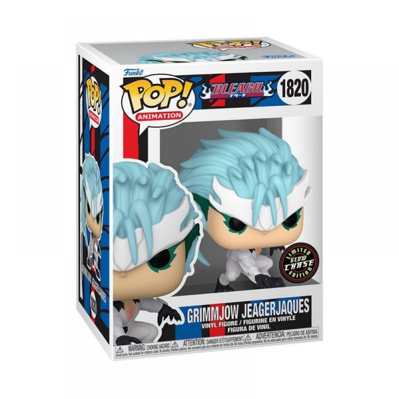 Фигурка Funko Pop Bleach - Grimmjow Jeagerjaques / Фанко Поп Блич - Гриммджо Джагерджак #1820 Chase
