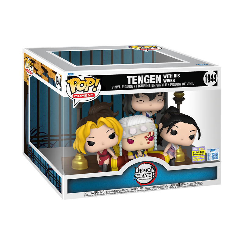 Фігурка Funko Pop Demon Slayer - Tengen with His Wives / Фанко Поп Клинок, який знищує демонів - Тенген з дружинами #1944