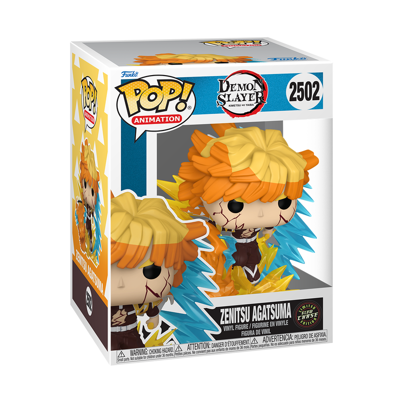Фігурка Funko Pop Demon Slayer - Zenitsu Agatsuma / Фанко Поп Клинок, який знищує демонів - Зеніцу Агацума #2502 Chase