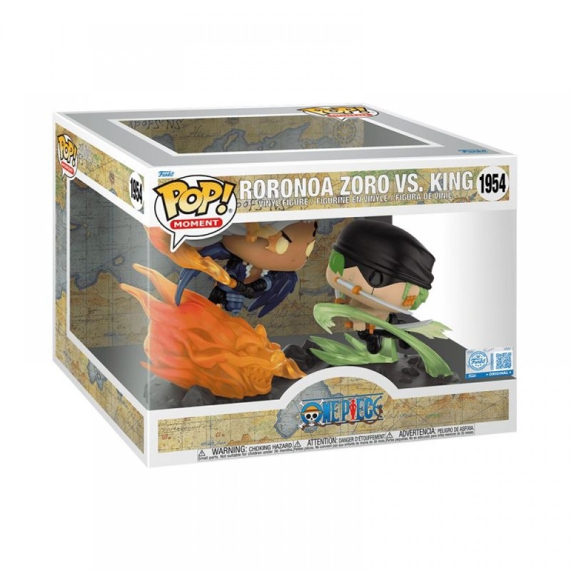 Фігурка Funko Pop One Piece - Roronoa Zoro vs King / Фанко Поп Ван Піс - Ророноа Зоро проти Кінга #1954