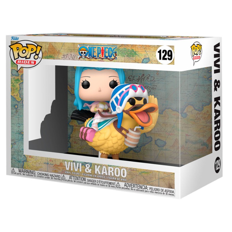 Фігурка Funko Pop One Piece - Vivi & Karoo / Фанко Поп Ван Піс - Віві та Кару #129