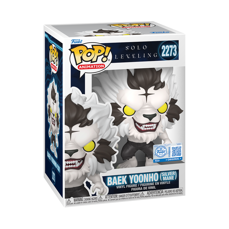Фигурка Funko Pop Solo Leveling - Baek Yoonho / Фанко Поп Поднятие уровня в одиночку - Пэк Юнхо #2273