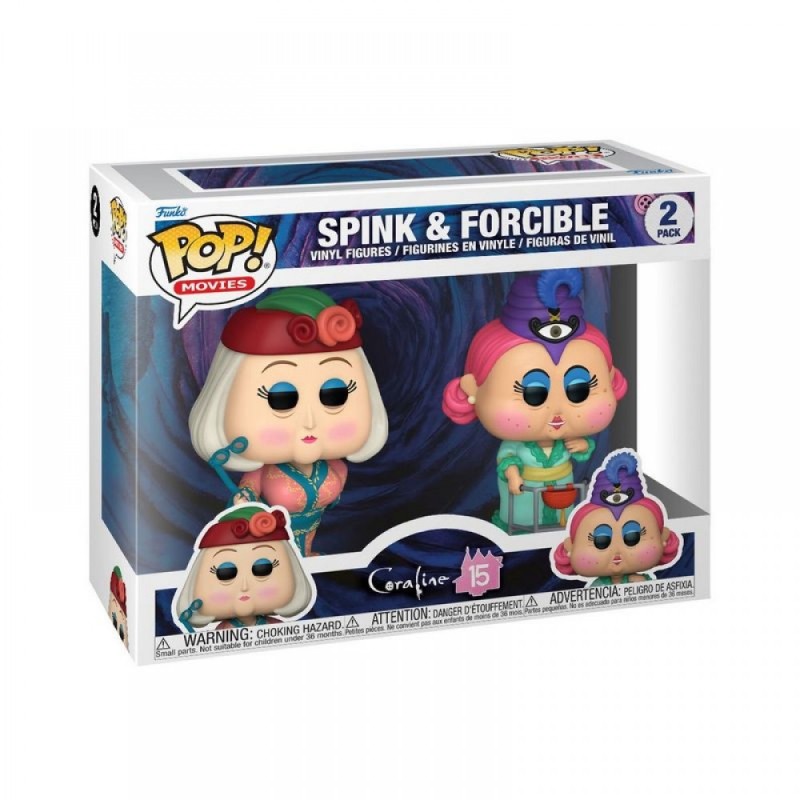 Фігурка Funko Pop Coraline - Spink and Forcible / Фанко Поп Кораліна в Країні Кошмарів 2pack