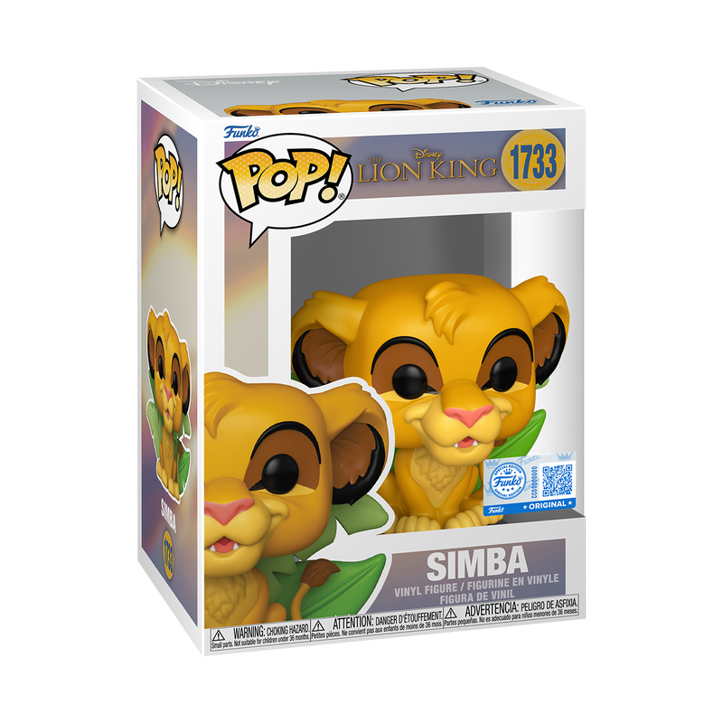 Фігурка Funko Pop Lion King - Simba / Фанко Поп Король Лев - Сімба #1733