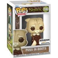 Фігурка Funko Pop Shrek Puss in Boots / Фанко Поп Шрек Кіт у Чоботях #1596 Excl.