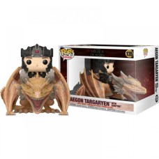 Фігурка Funko Pop House of the Dragon - Aegon Targaryen with Sunfyre / Фанко Поп Дім Дракона - Ейгон та Сонячний Запал #135