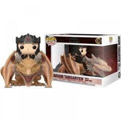 Фігурка Funko Pop House of the Dragon - Aegon Targaryen with Sunfyre / Фанко Поп Дім Дракона - Ейгон та Сонячний Запал #135