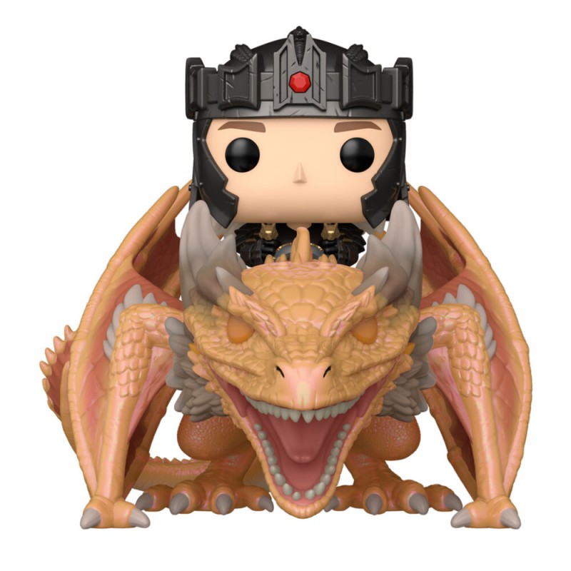 Фігурка Funko Pop House of the Dragon - Aegon Targaryen with Sunfyre / Фанко Поп Дім Дракона - Ейгон та Сонячний Запал #135