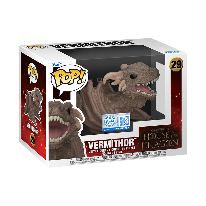 Фігурка Funko Pop House of the Dragon - Vermithor / Фанко Поп Дім Дракона - Вермітор #29