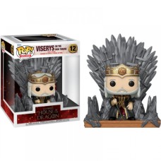 Фигурка Funko Pop House of the Dragon - Viserys Targaryen (on the Iron Throne) / Фанко Поп Дом дракона - Визерис Таргариен #12