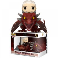 Фигурка Funko Pop House of the Dragon - Rhaenys Targaryen with Meleys / Фанко Поп Дом дракона - Рейнис Таргариен и Мелеис #124