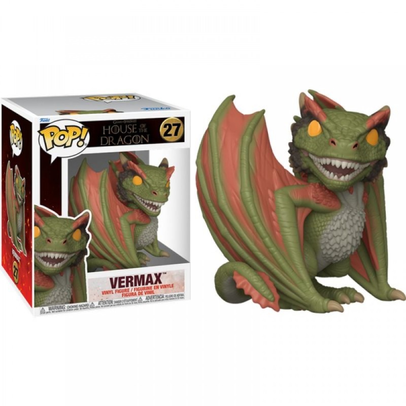 Фігурка Funko Pop House of the Dragon - Vermax / Фанко Поп Дім Дракона - Вермакс #27