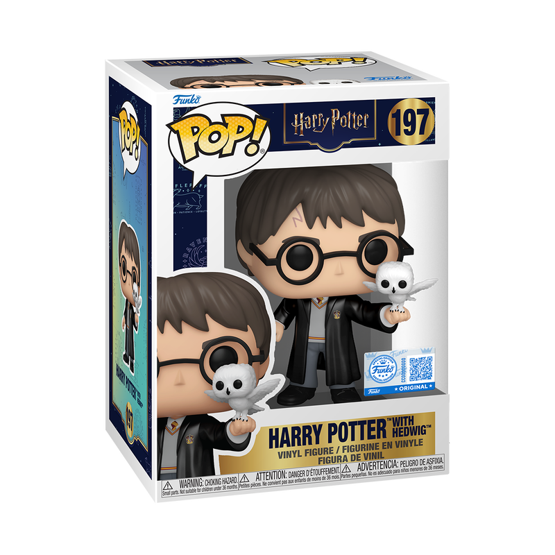 Фігурка Funko Pop Harry Potter with Hedwig / Фанко Поп Гаррі Поттер #197