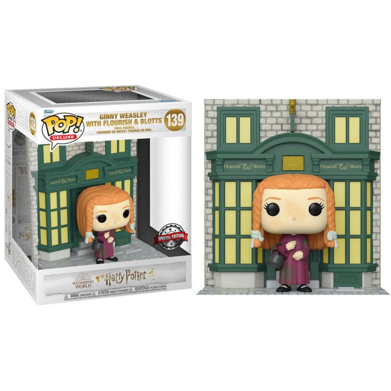 Фигурка Funko Pop Harry Potter Ginny Weasley with Flourish and Blotts / Фанко Поп Гарри Поттер - Джинни Уизли #139