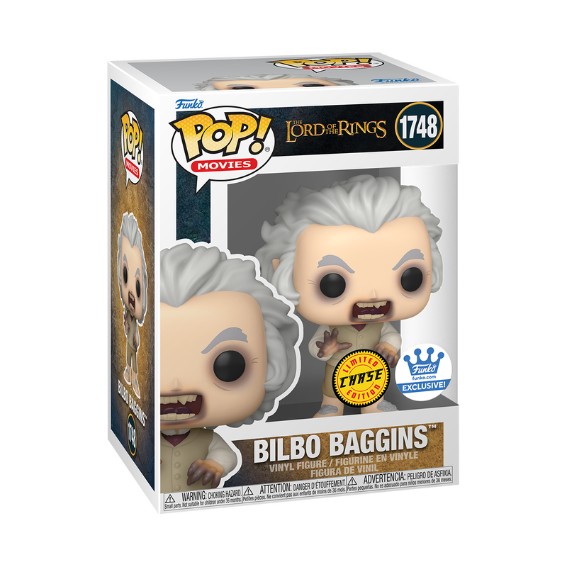 Фігурка Funko Pop Lord of the Rings - Bilbo Baggins / Фанко Поп Володар Перснів - Більбо Беггінс #1748 Chase