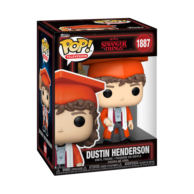 Фігурка Funko Pop Stranger Things - Dustin Henderson / Фанко Поп Дивні дива - Дастін Хендерсон #1887