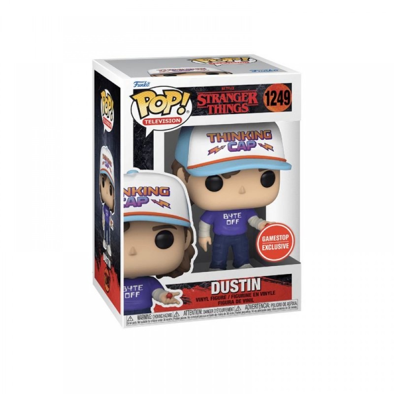 Фігурка Funko Pop Stranger Things - Dustin / Фанко Поп Дивні дива - Дастін #1249