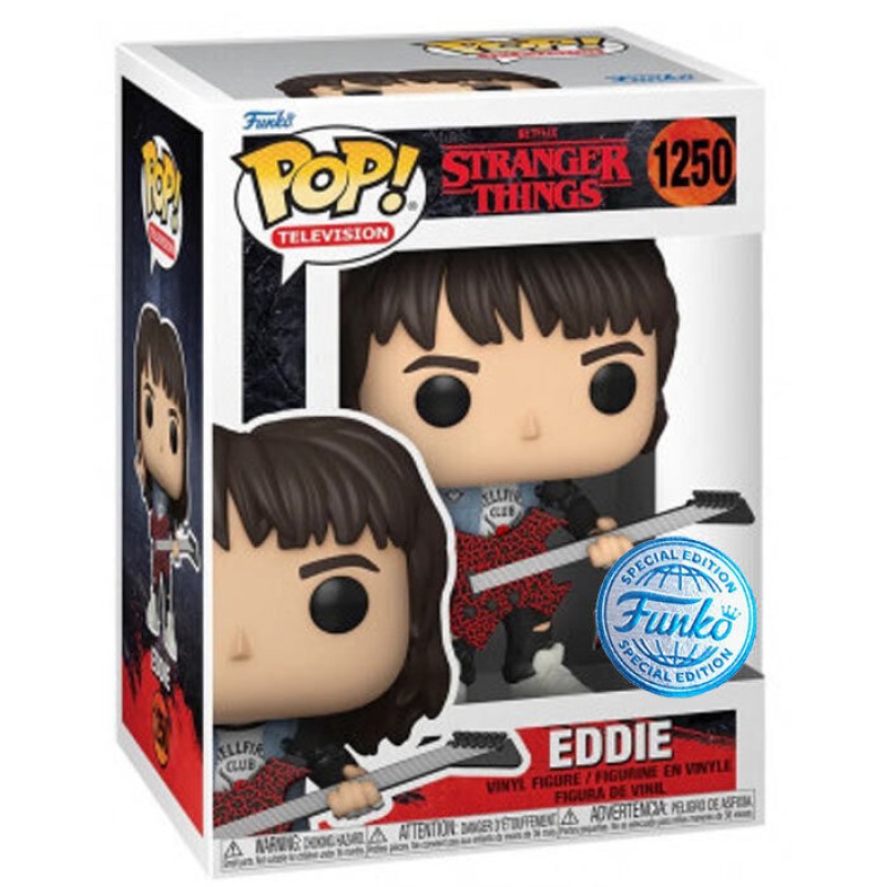 Фигурка Funko Pop Stranger Things - Eddie / Фанко Поп Очень странные дела - Эдди #1250