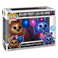 Фигурка Funko Pop Five Nights at Freddy's (FNAF) Ballon Freddy & Balloon Bonnie / Фанко Поп ФНАФ 2pack