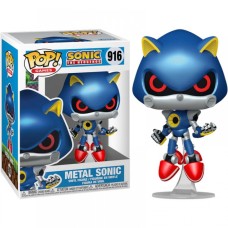 Фигурка Funko Pop Sonic the Hedgehog (Metal) / Фанко Поп Соник #916 NOMINT