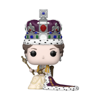 Фігурка Funko Pop Royals Queen Elizabeth II (Coronation) / Фанко Поп Єлизавета #07