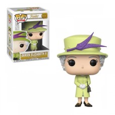Фігурка Funko Pop Royals - Queen Elizabeth II (green) / Фанко Поп - Єлизавета #01