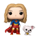 [Передзамовлення] Фігурка Funko Pop Supergirl with Puppy Krypto / Фанко Поп Суперґьорл #633