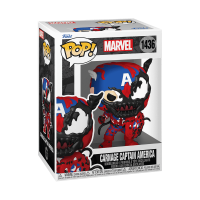 Фигурка Funko Pop Carnage Captain America / Фанко Поп Марвел Карнаж Капитан Америка #1436