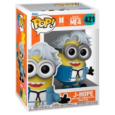 Фігурка Funko Pop BTS x Despicable Me J-Hope / Фанко Поп Нікчемний Я x БТС Джей-Хоуп #421