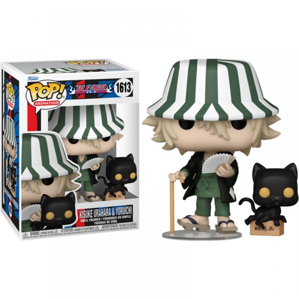 Фигурка Funko Pop Bleach - Kisuke Urahara and Yoruichi / Фанко Поп