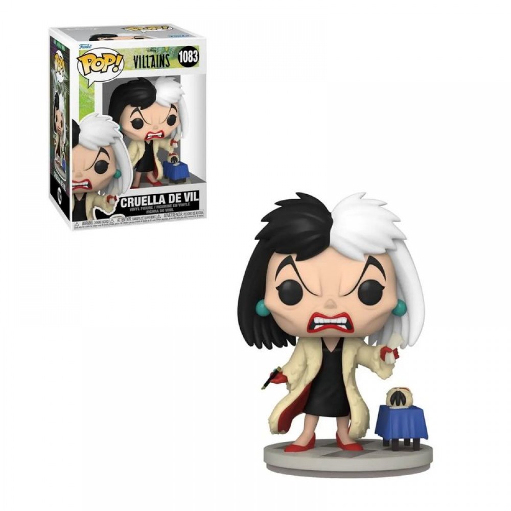 Фигурка Funko Pop Disney - Cruella De Vil / Фанко Поп Круэлла де