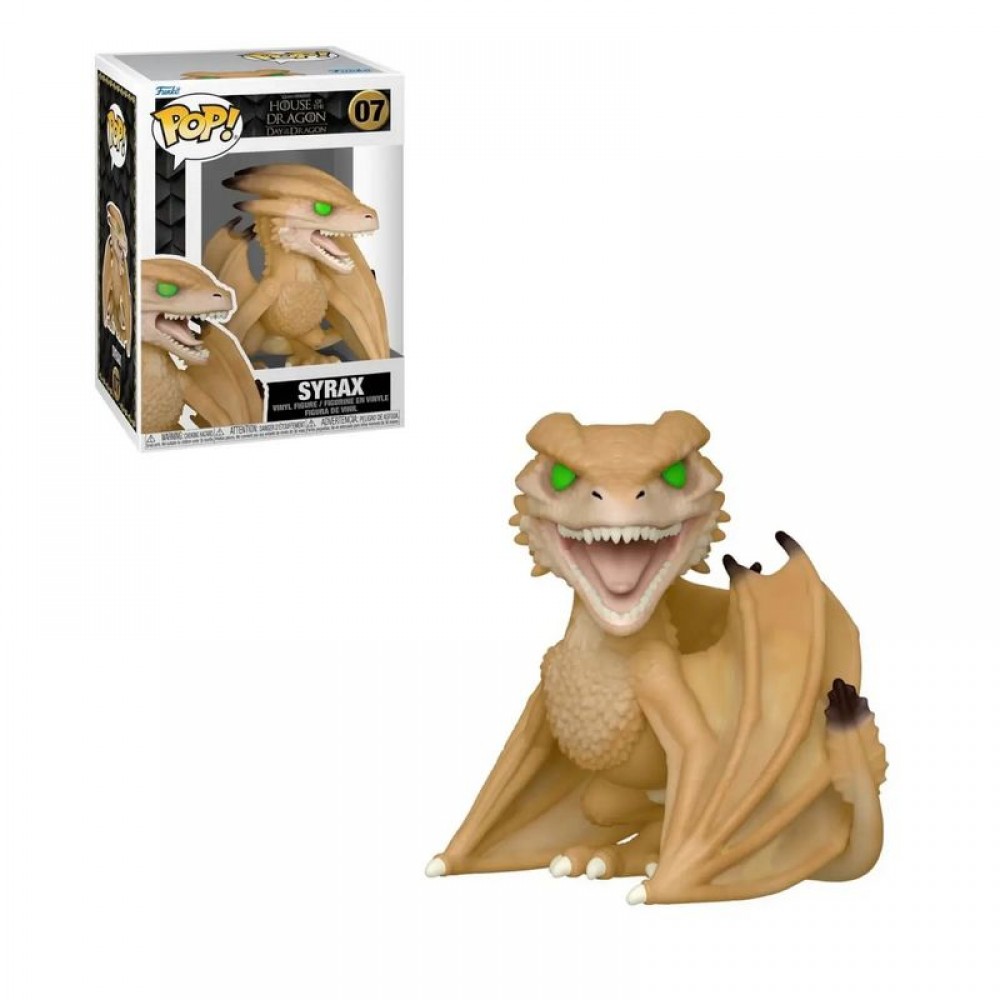 Funko Pop! ハウス・オブ・ザ・ドラゴン ファンコポップセット 10体 Фигурка Funko Pop House of the Dragon - Syrax / Фанко Поп Дом