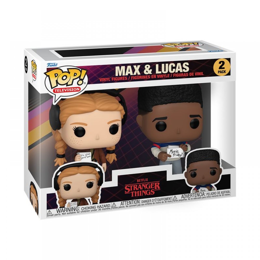 Фигурка Funko Pop Stranger Things Max and Lucas / Фанко Поп Очень