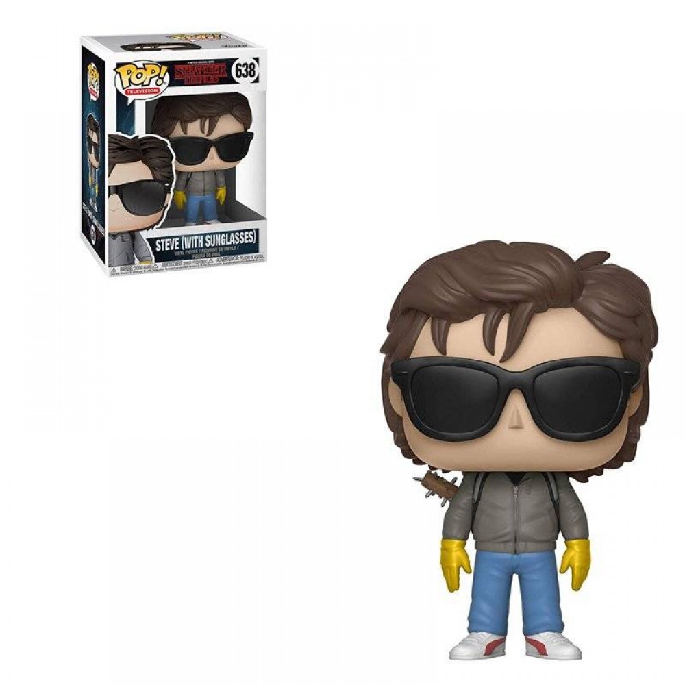 ストレンジャー・シングス スティーブ (サングラス) 638 美品 ※4月処分 Фигурка Funko Pop Stranger Things - Steve (with Sunglasses