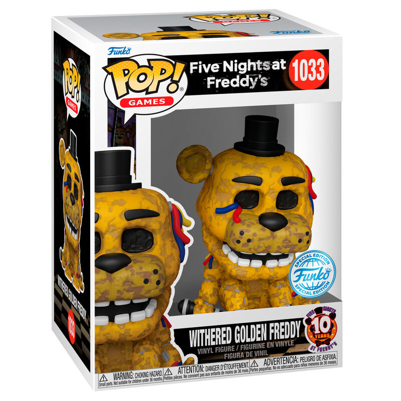 Фігурка Funko Pop Five Nights на Freddy's (FNAF) - Withered Golden ...