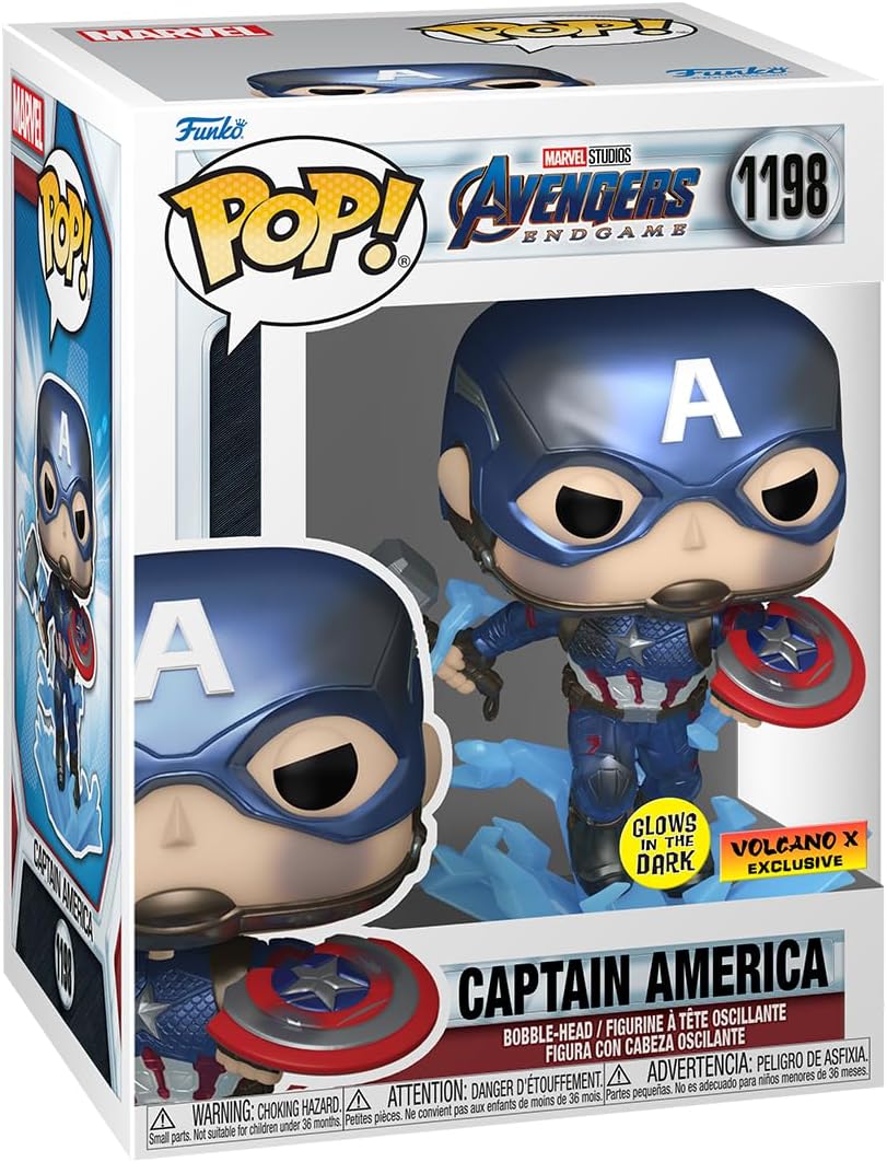 キャプテンアメリカ FUNKO POP アンソニーマッキー サイン MARVEL Фигурка Funko Pop Exclusive Фанко Поп Marvel Captain America