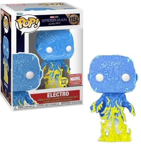 Фигурка Funko Pop Marvel - Electro / Фанко Поп Электро #1154 Фигурка Funko Pop Marvel - Electro / Фанко Поп Электро #1154