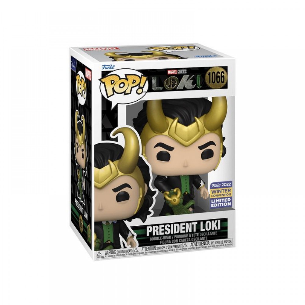 Фигурка Funko Pop Loki (President) / Фанко Поп Президент Локи