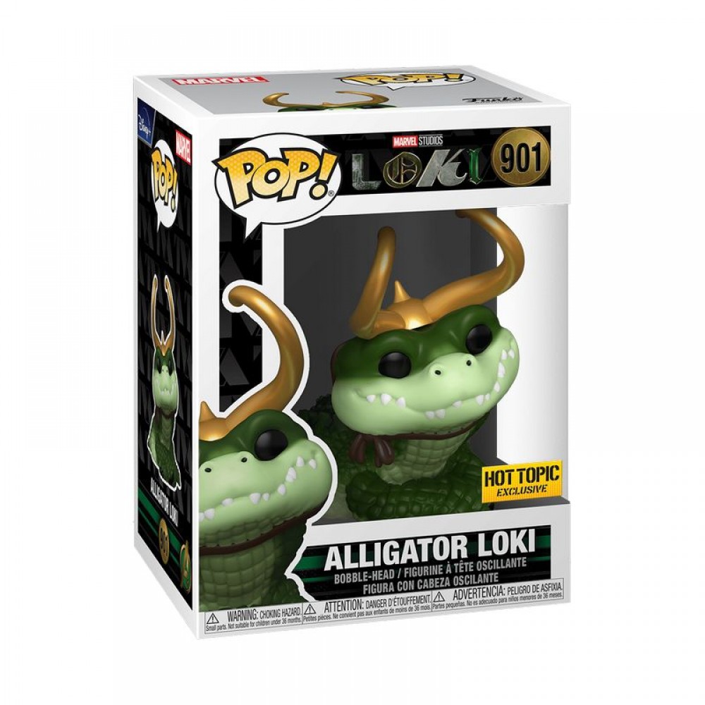 Фигурка Funko Pop Loki (Alligator) / Фанко Поп Локи #901 Купить в