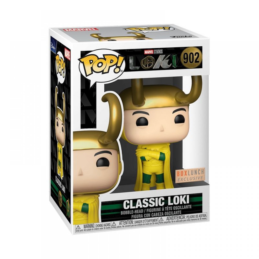 Фигурка Funko Pop Loki (Classic) / Фанко Поп Локи #902 Купить в