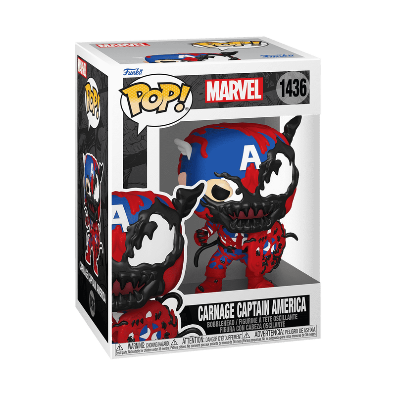 Фігурка Funko Pop Carnage Captain America / Фанко Поп Марвел