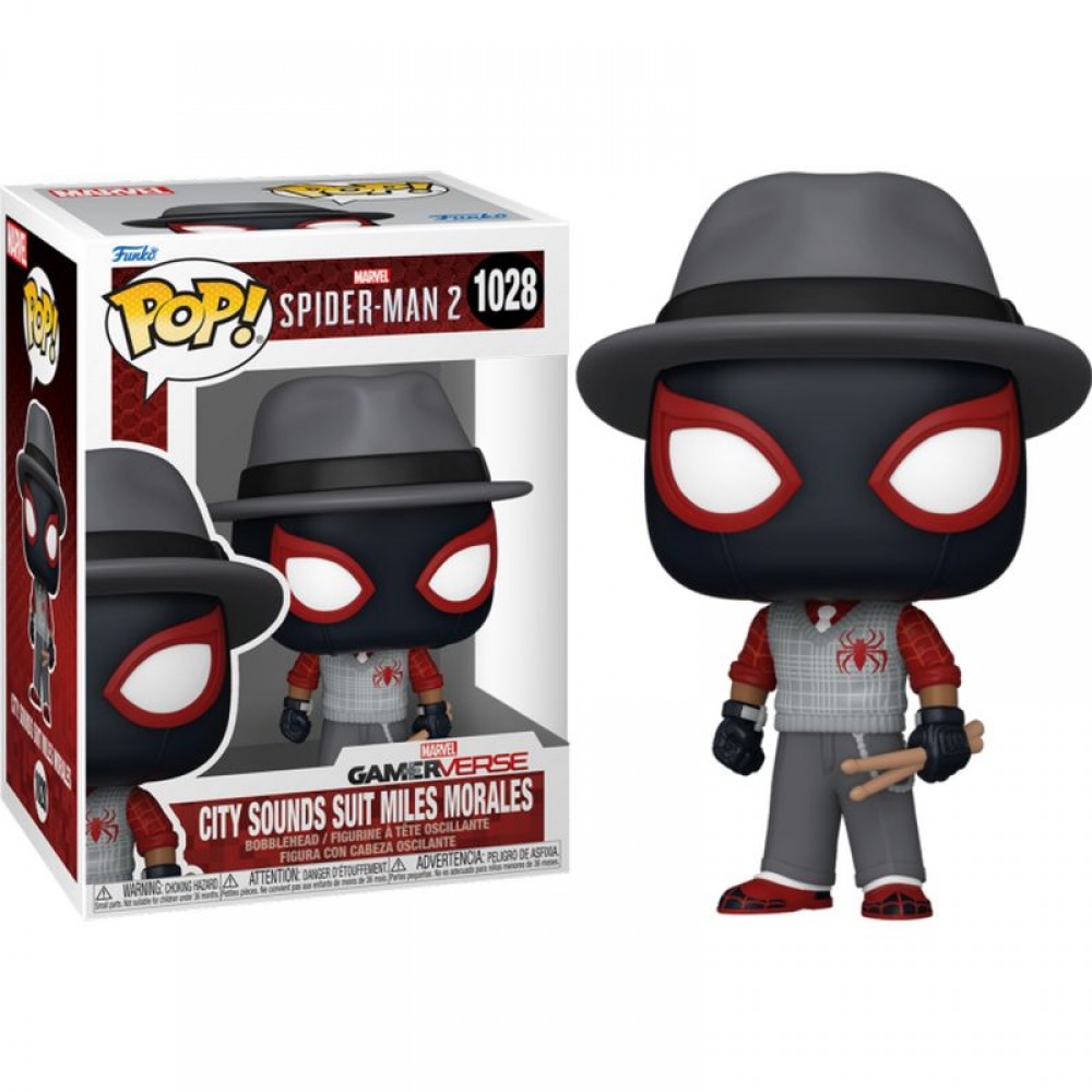 Фигурка Funko Pop Spider-Man - City Sounds Suit Miles Morales