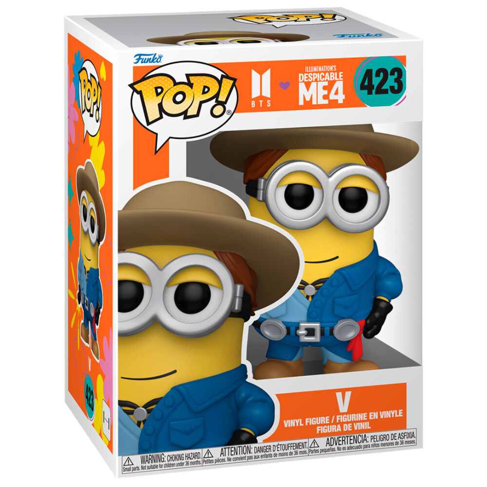 Фігурка Funko Pop BTS x Despicable Me V / Фанко Поп Нікчемний Я x